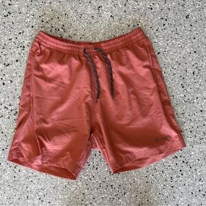 Columbia Men's Coral Salmon Hybrid Swim 6” Shorts